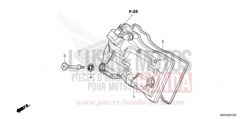 COUVERCLE DE CULASSE NC750XDM de 2021